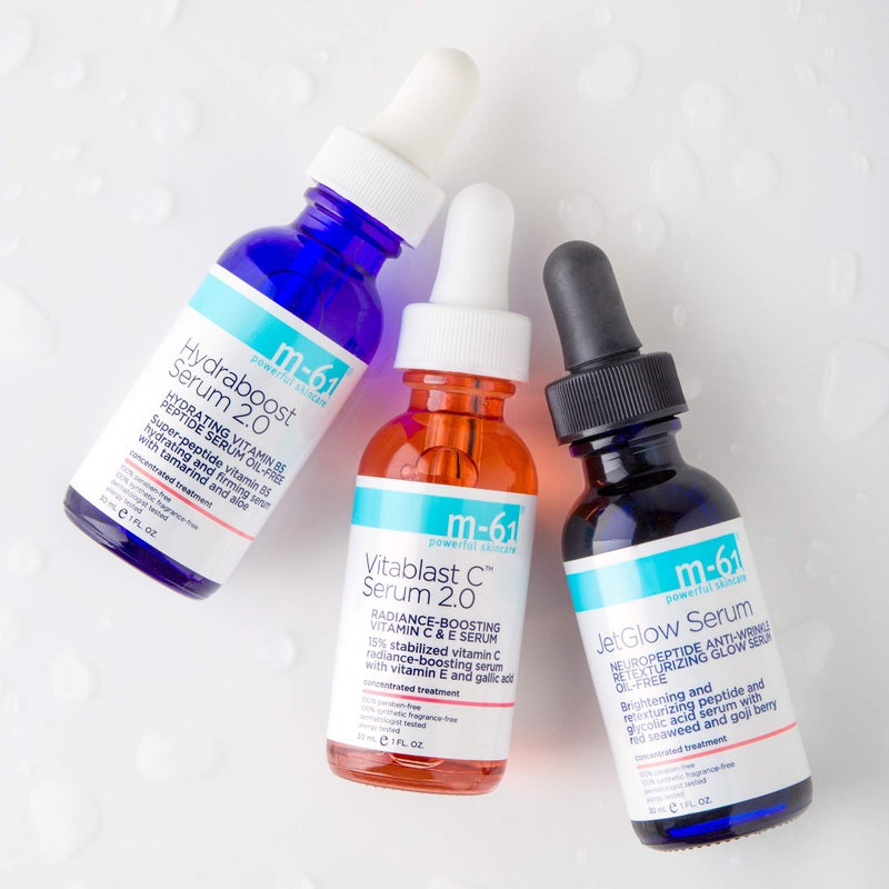 m-61 Hydraboost Serum 2.0 | Hydrating, Firming, Lightweight, Oil-Free Face Serum With Peptides, Vitamin B5, Tamarind. For All Skin Types - 1 Fl Oz - Image 5